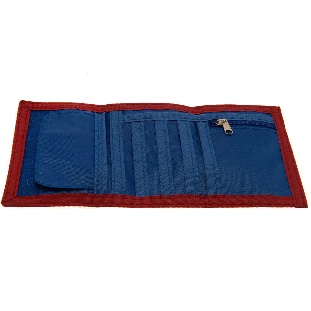 Stylish FC Barcelona Flash Design Polyester Wallet