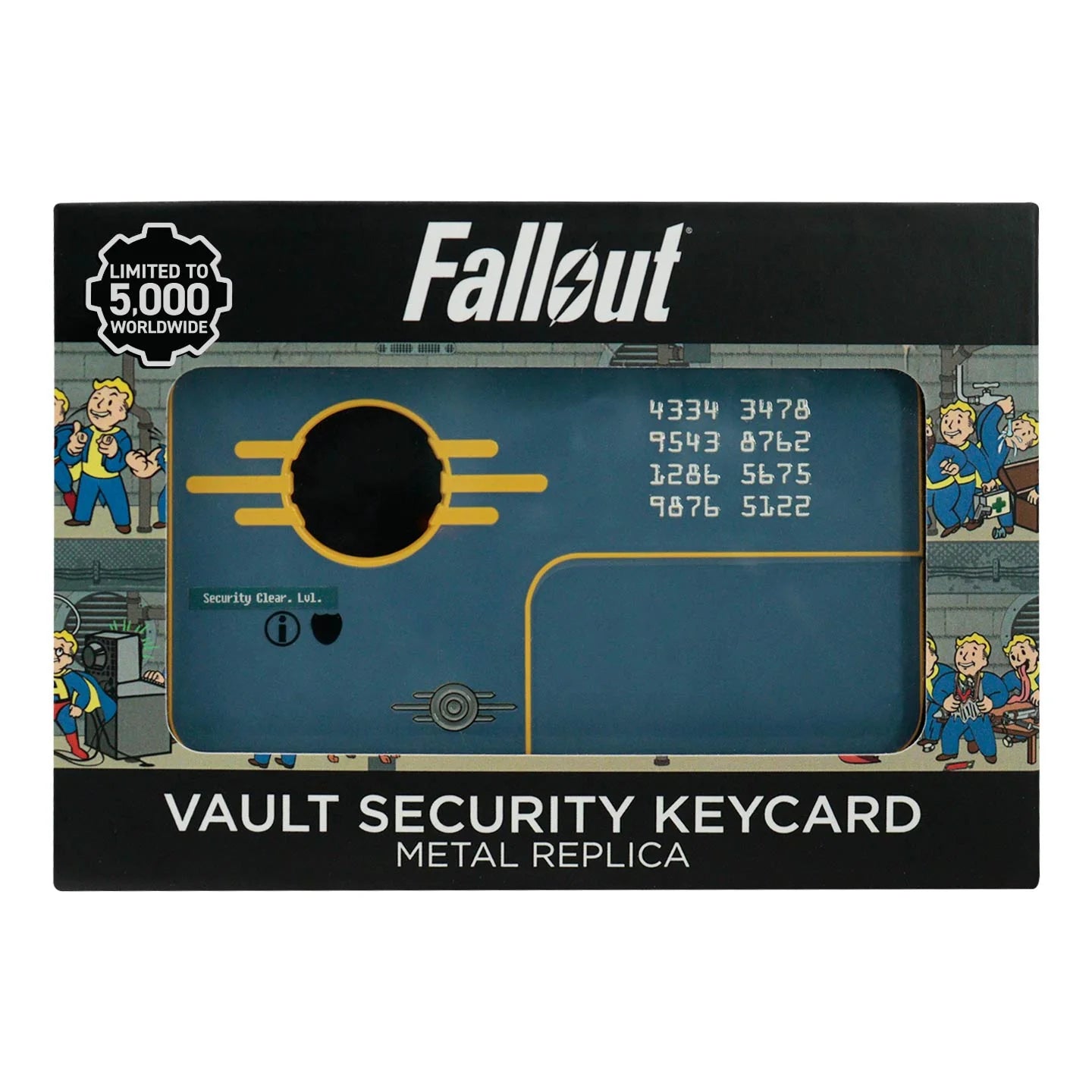 Limited Edition Fallout 4 Officially Licensed Security Keycard Replica