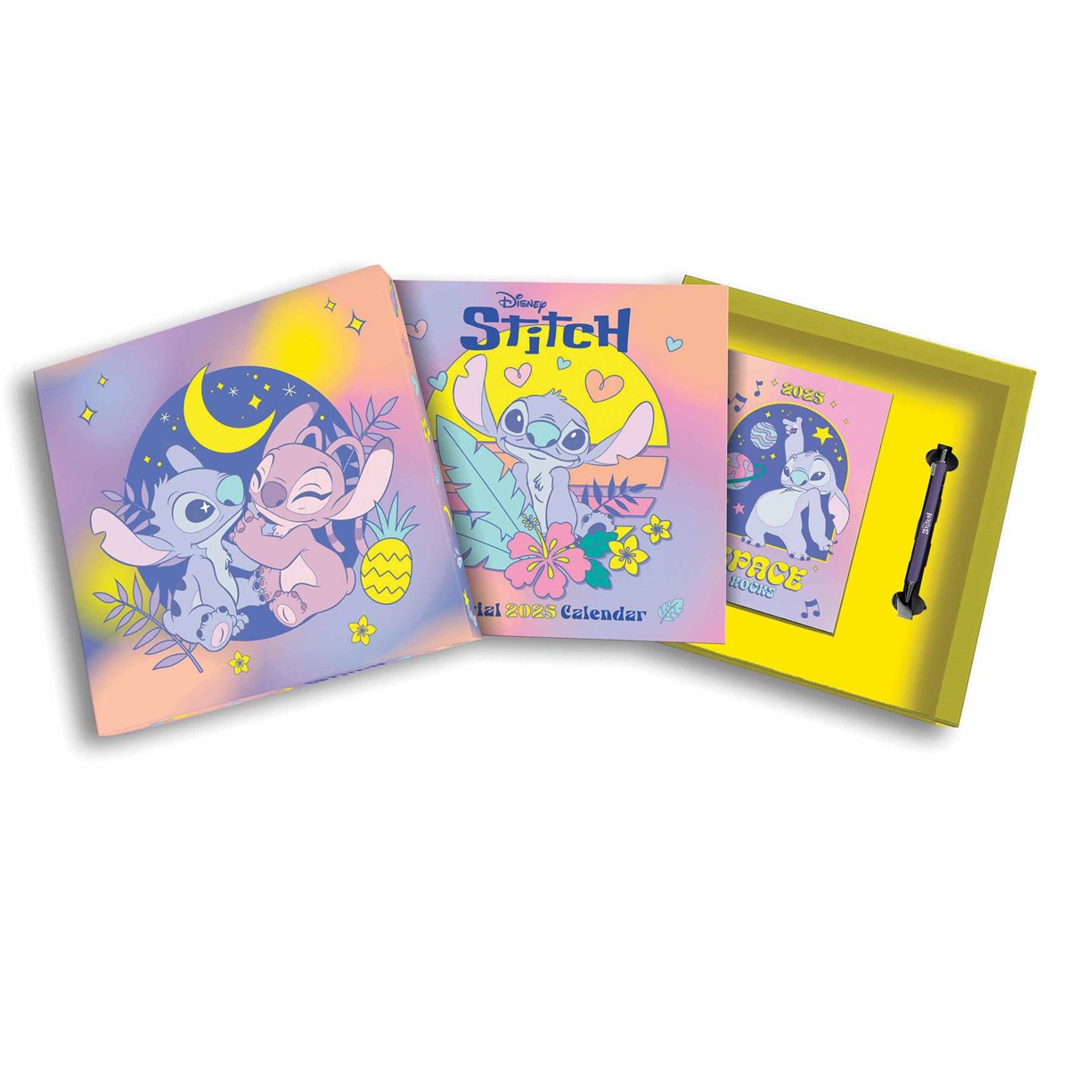 Lilo & Stitch Themed 2025 Calendar and Diary Collectible Gift Box Set
