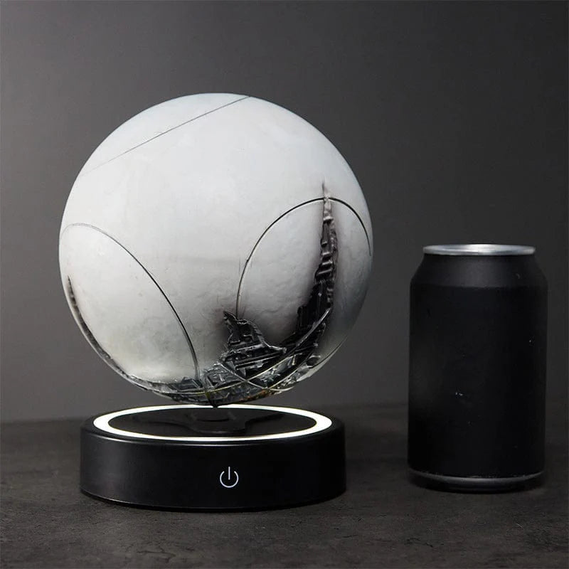Destiny Themed Floating Traveler LED Decorative Lamp for Gaming and Home Decor
