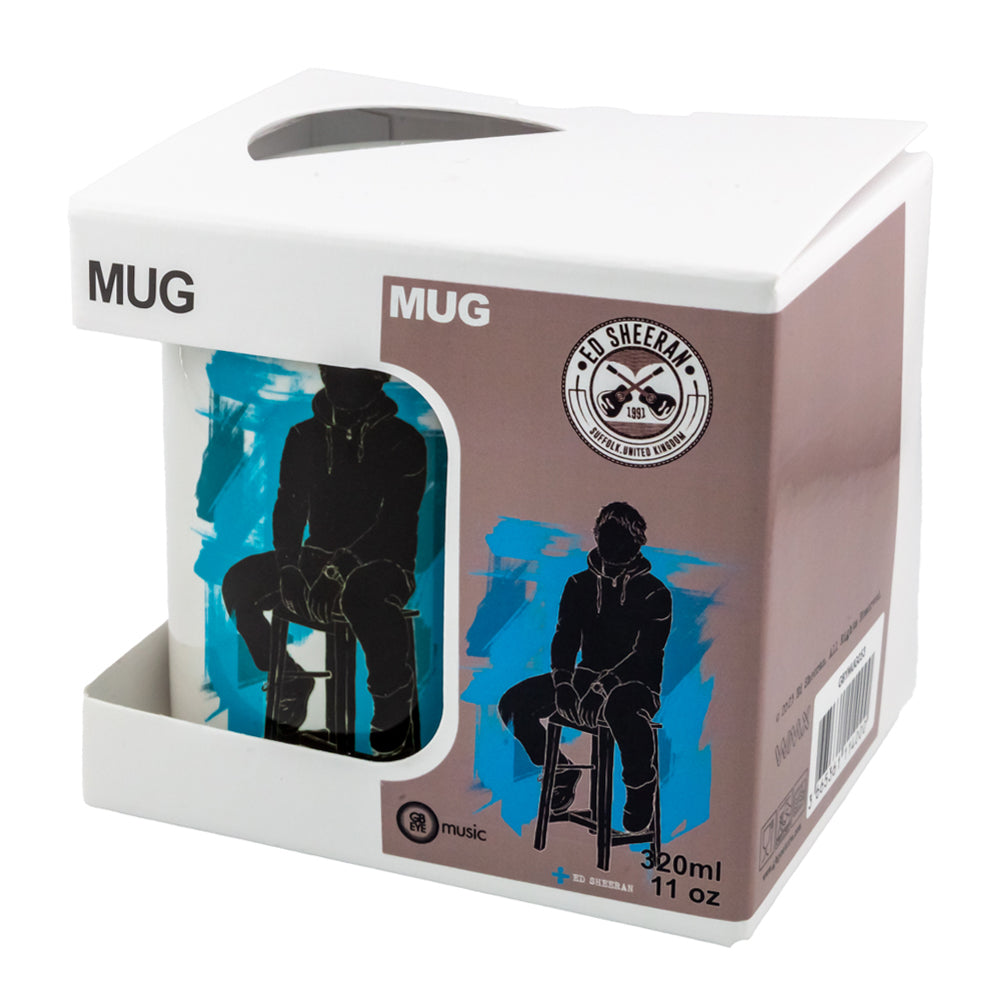 Ed Sheeran-themed Ceramic Coffee Mug for Daily Use