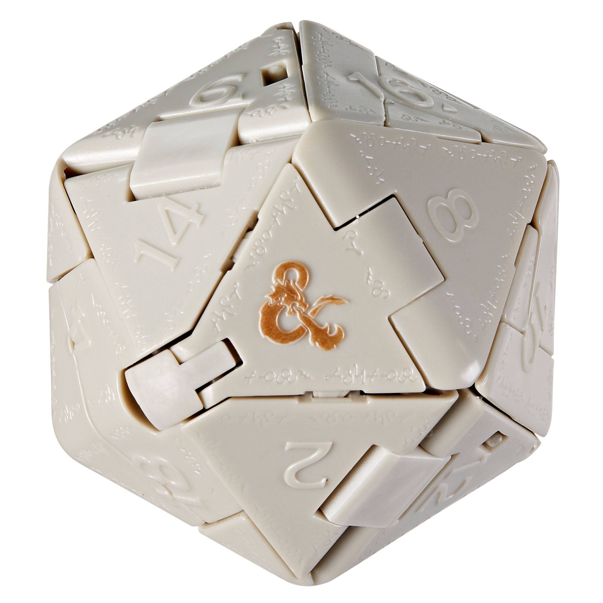 Dungeons & Dragons D&D Dicelings White Owlbear: Transformable Action Figure