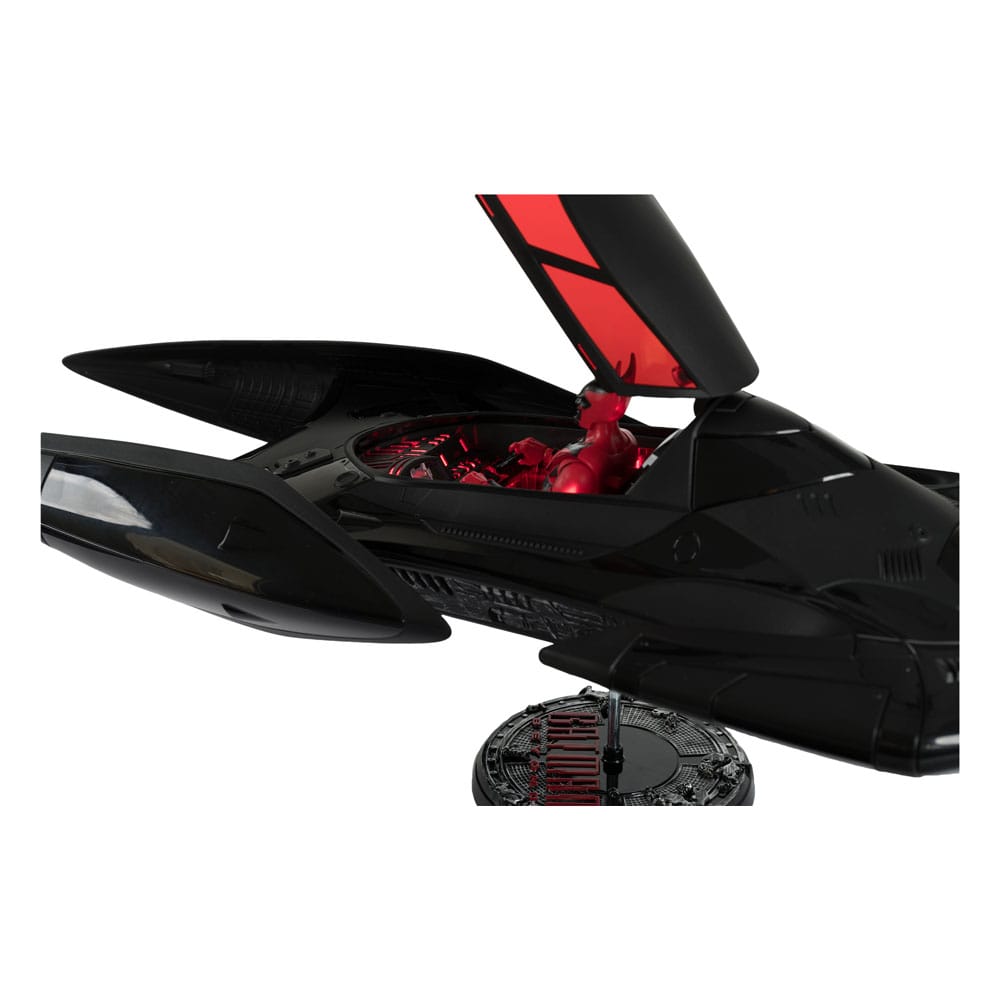 Exclusive McFarlane DC Multiverse Gold Label Batman Beyond Batman Action Figure and Batmobile Toy Set