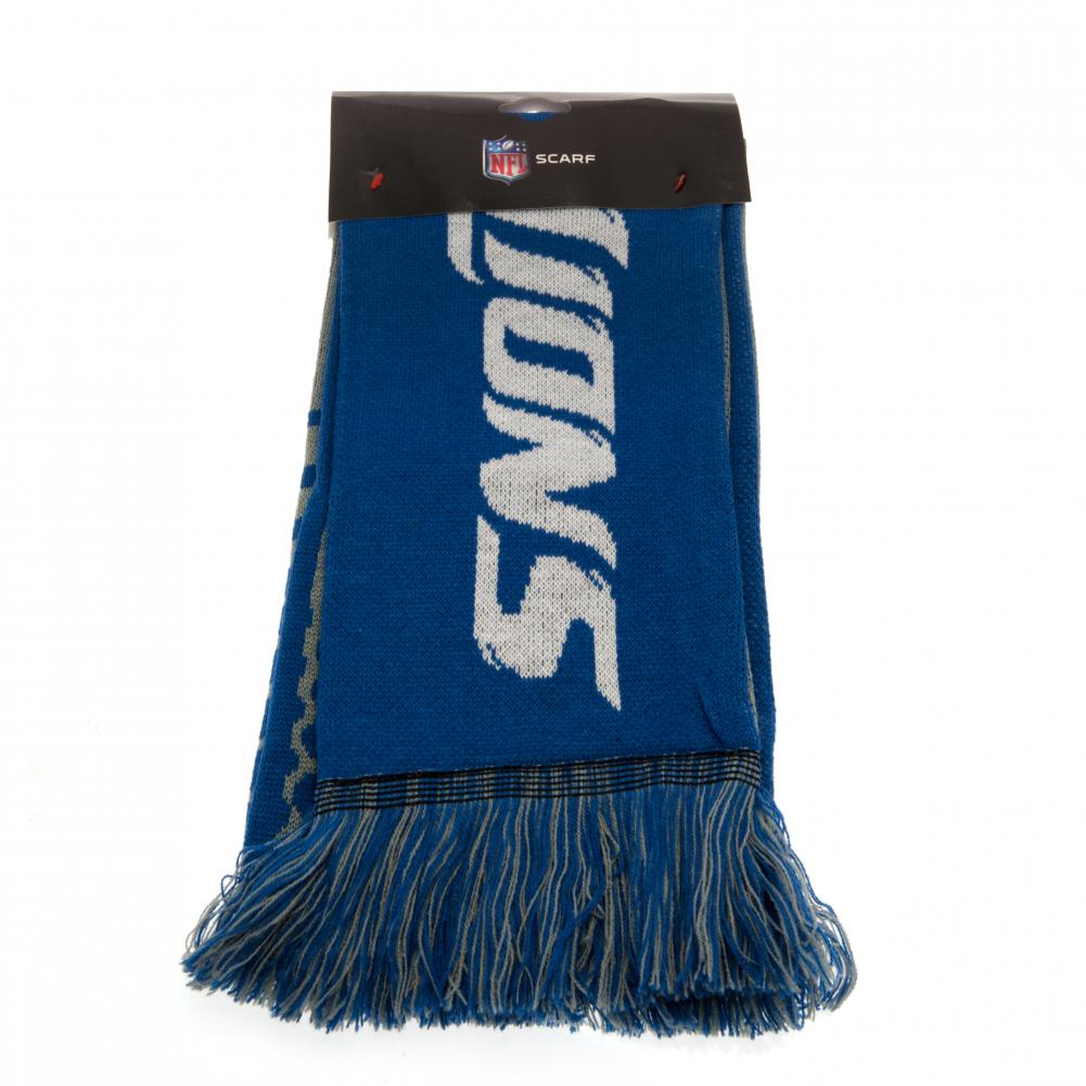 Detroit Lions Faded Jacquard Knit Scarf for Fans
