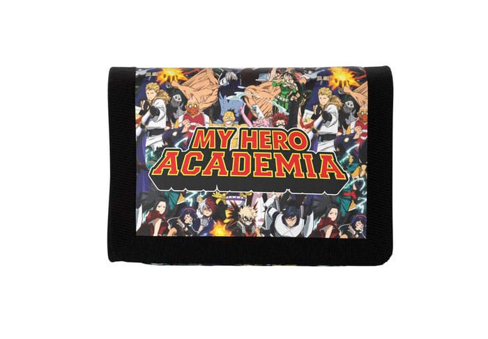 My Hero Academia Licensed Logo Polyester Wallet for Fans