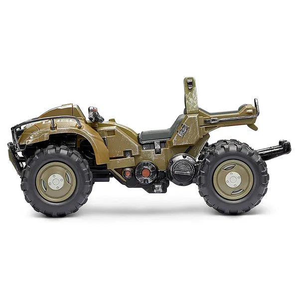 Halo Infinite Collectible Mongoose Vehicle and Master Chief Action Figure Set with Weapon Accessory