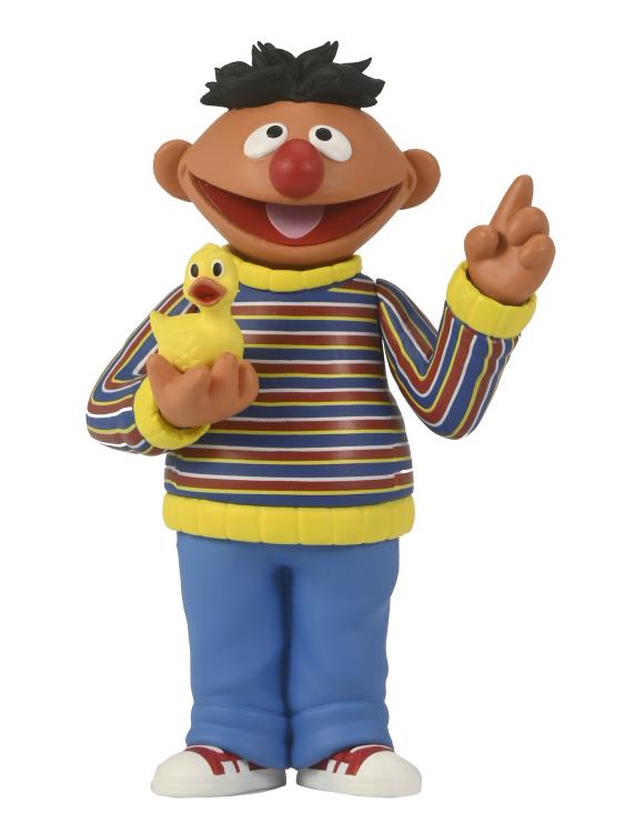 NECA Toony Classics Action Figure - Sesame Street's Ernie, the Iconic Character Toy
