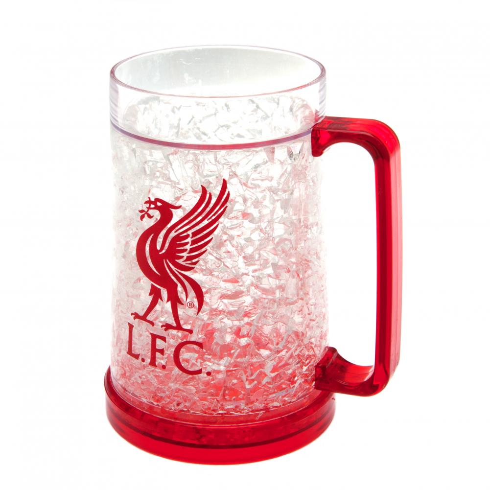 Liverpool Football Club Liverbird Double - Walled Gel - Filled Freezer Drinking Mug