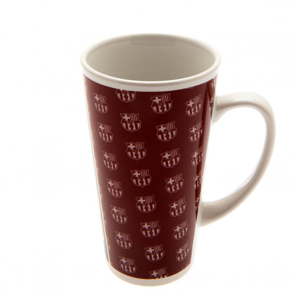 FC Barcelona Ceramic Latte Coffee Mug with Club Crest Since 1899