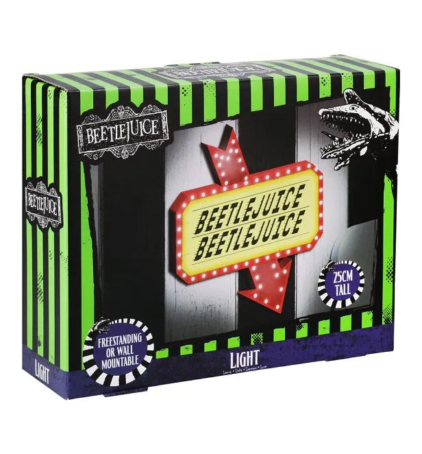 1988 Beetlejuice Iconic Sign Replica USB-Powered Light
