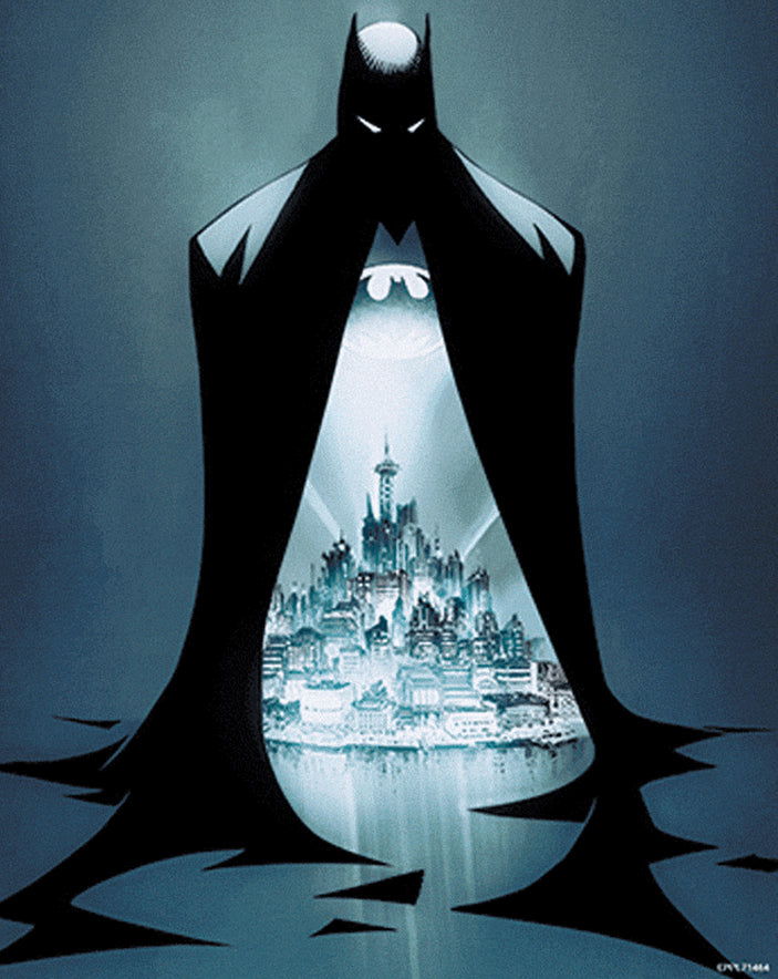 3D Printed Protector Featuring Batman's Dynamic Image