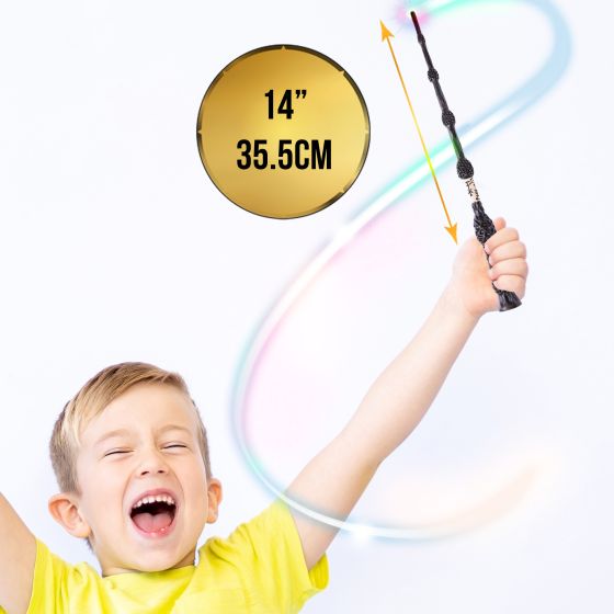 Deluxe Harry Potter Elder Lumos Wand with Ultra - Bright Multi - Colour LED