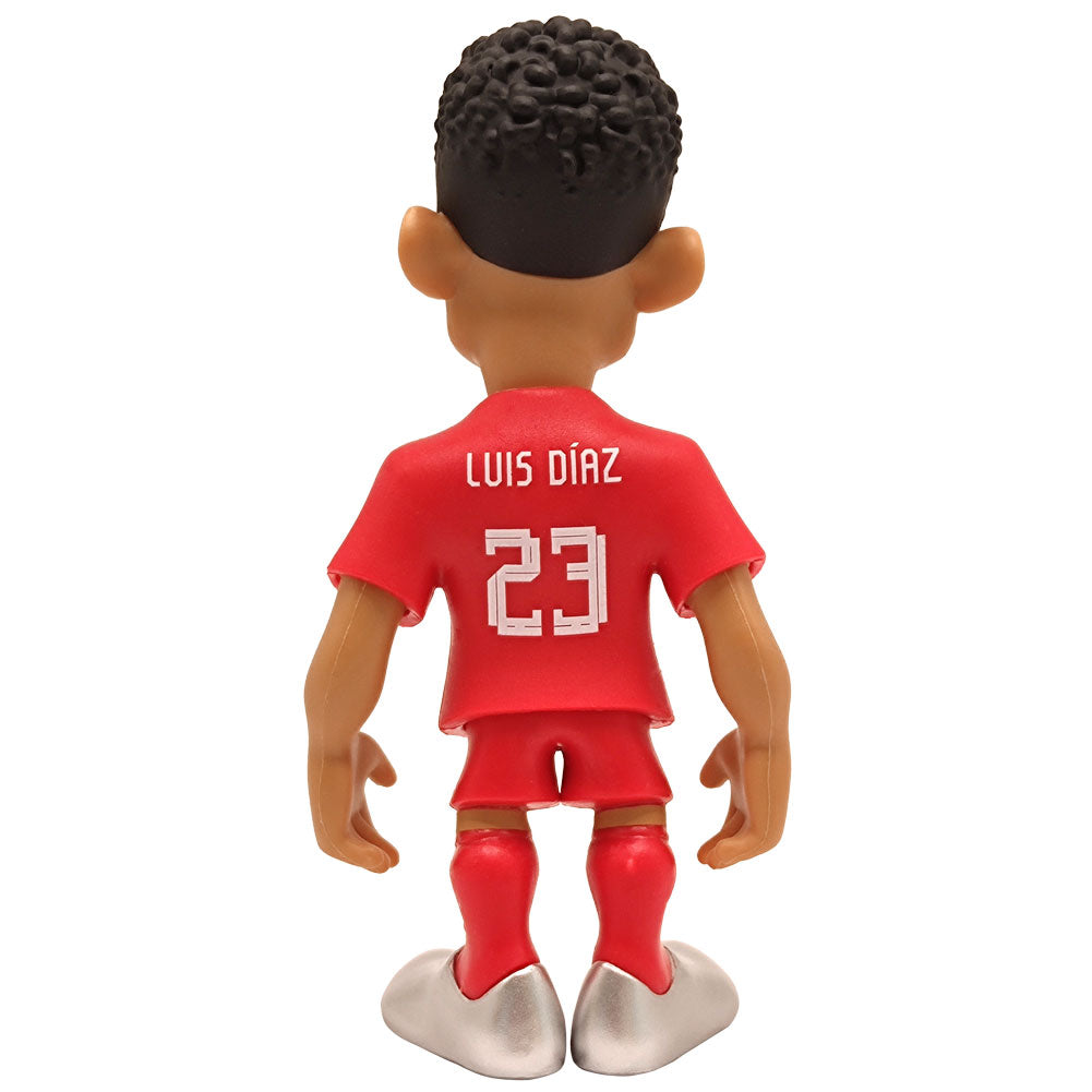 Liverpool FC Collectible MINIX Figure of Luis Diaz in No. 23 Kit