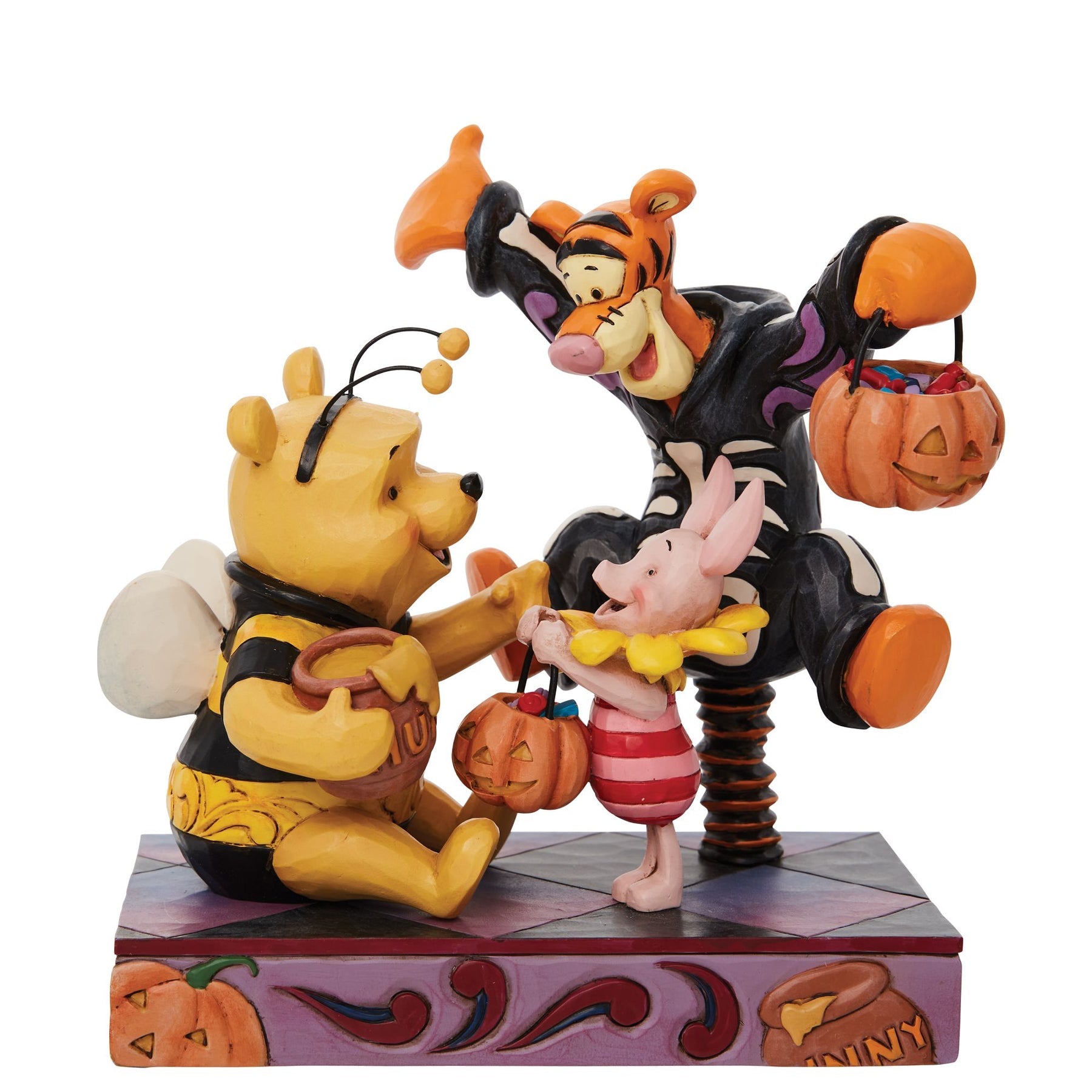 Disney Traditions Winnie the Pooh and Friends' Spooky Halloween Collectible