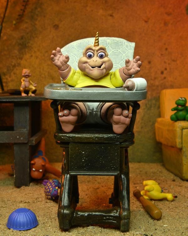 NECA Ultimate 7-Inch Scale Action Figure of Baby Sinclair from the Dinosaurs TV Series