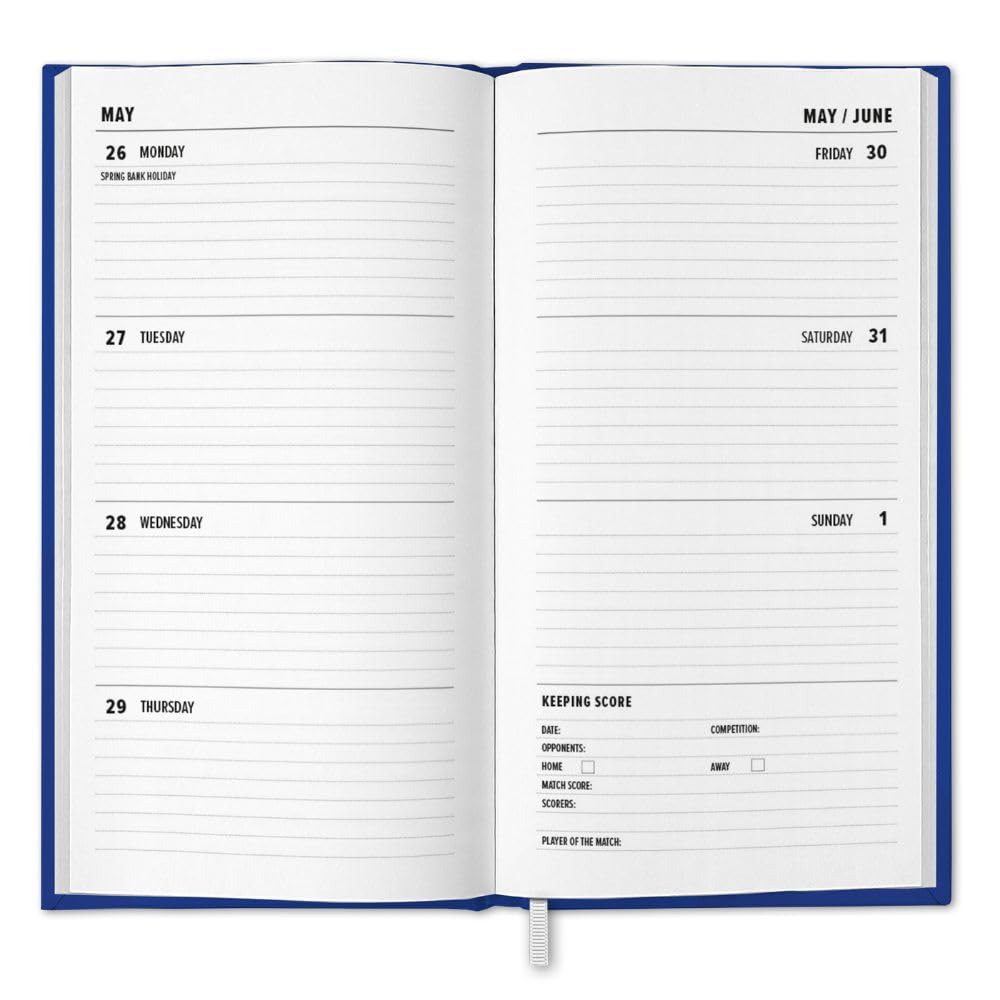 Everton Football Club Slim 2025 Weekly View Diary