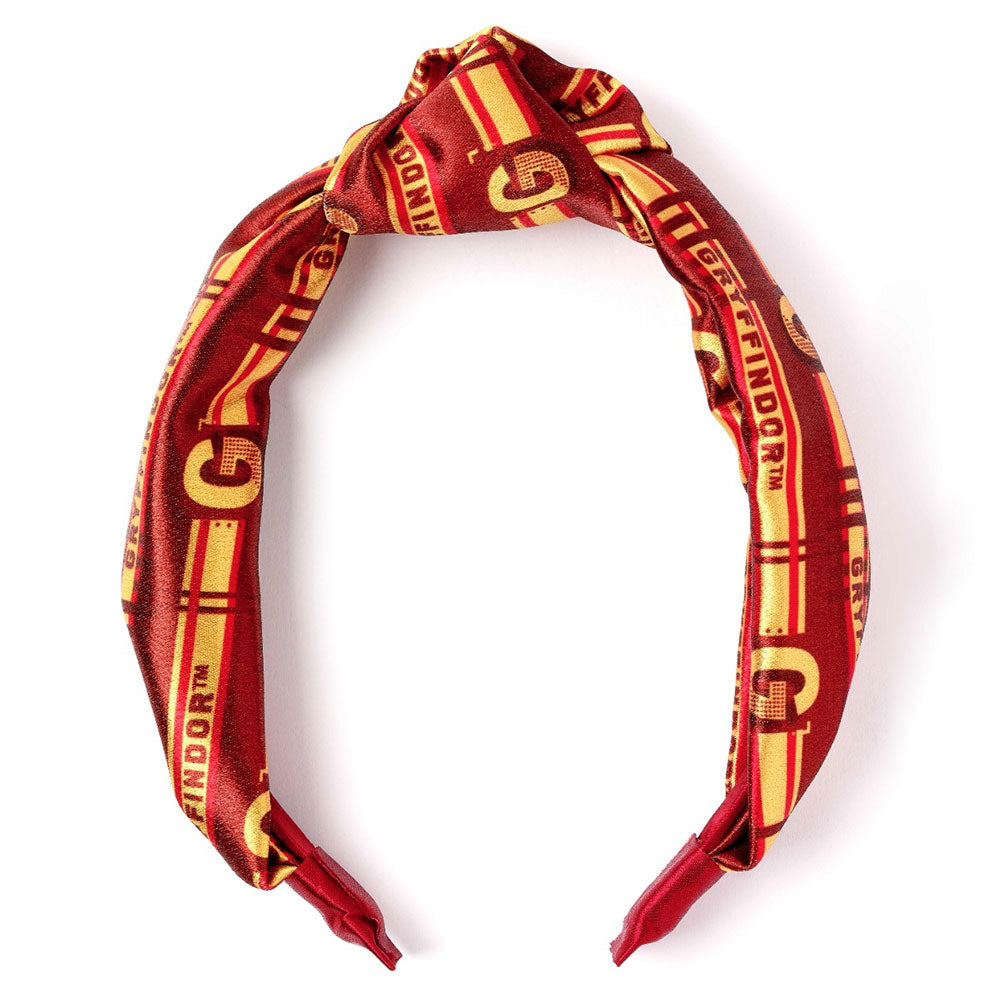 Gryffindor-themed Colorful Satin Knotted Harry Potter Headband