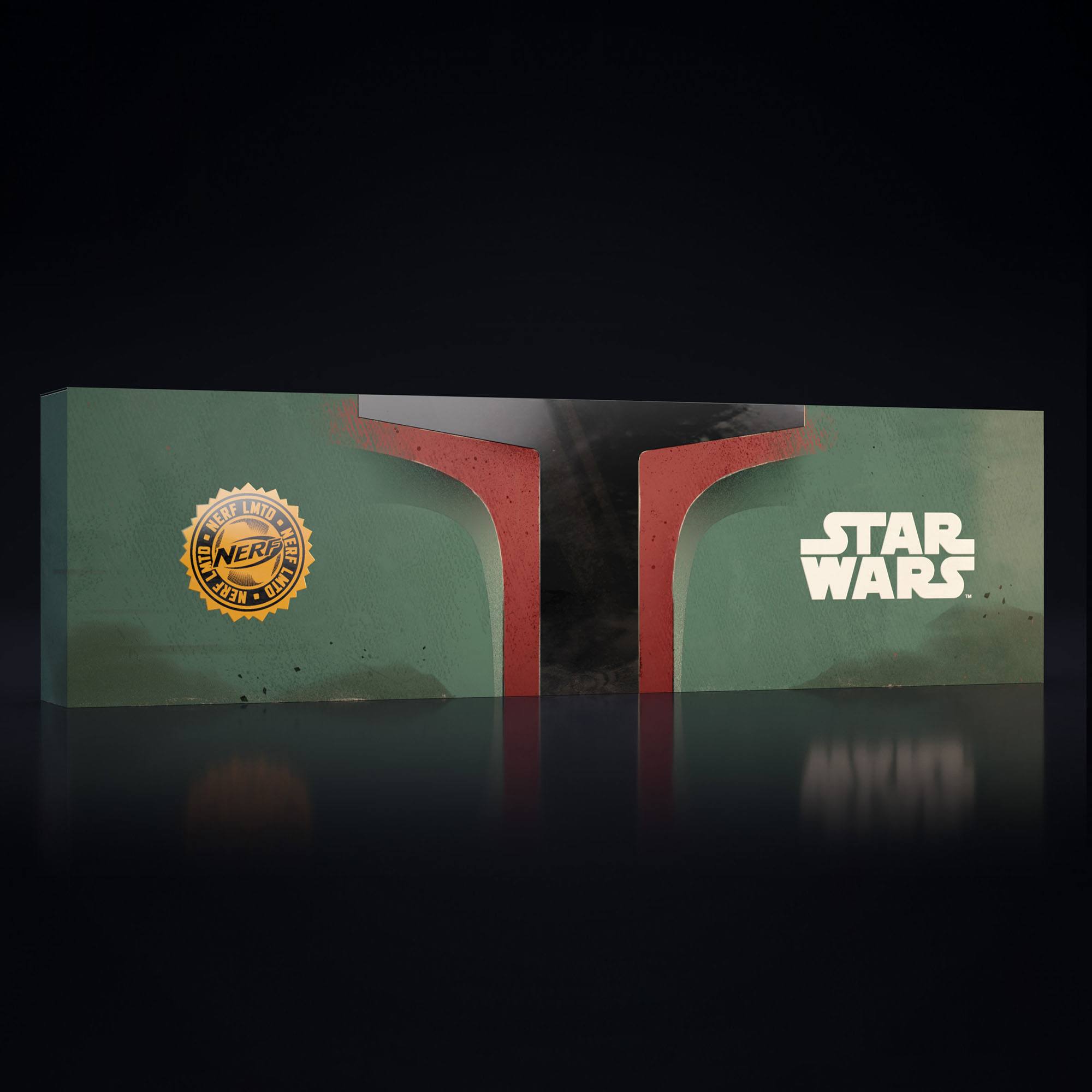 Limited Edition Nerf Star Wars Replica of Boba Fett's EE - 3 Dart - Firing Blaster Toy