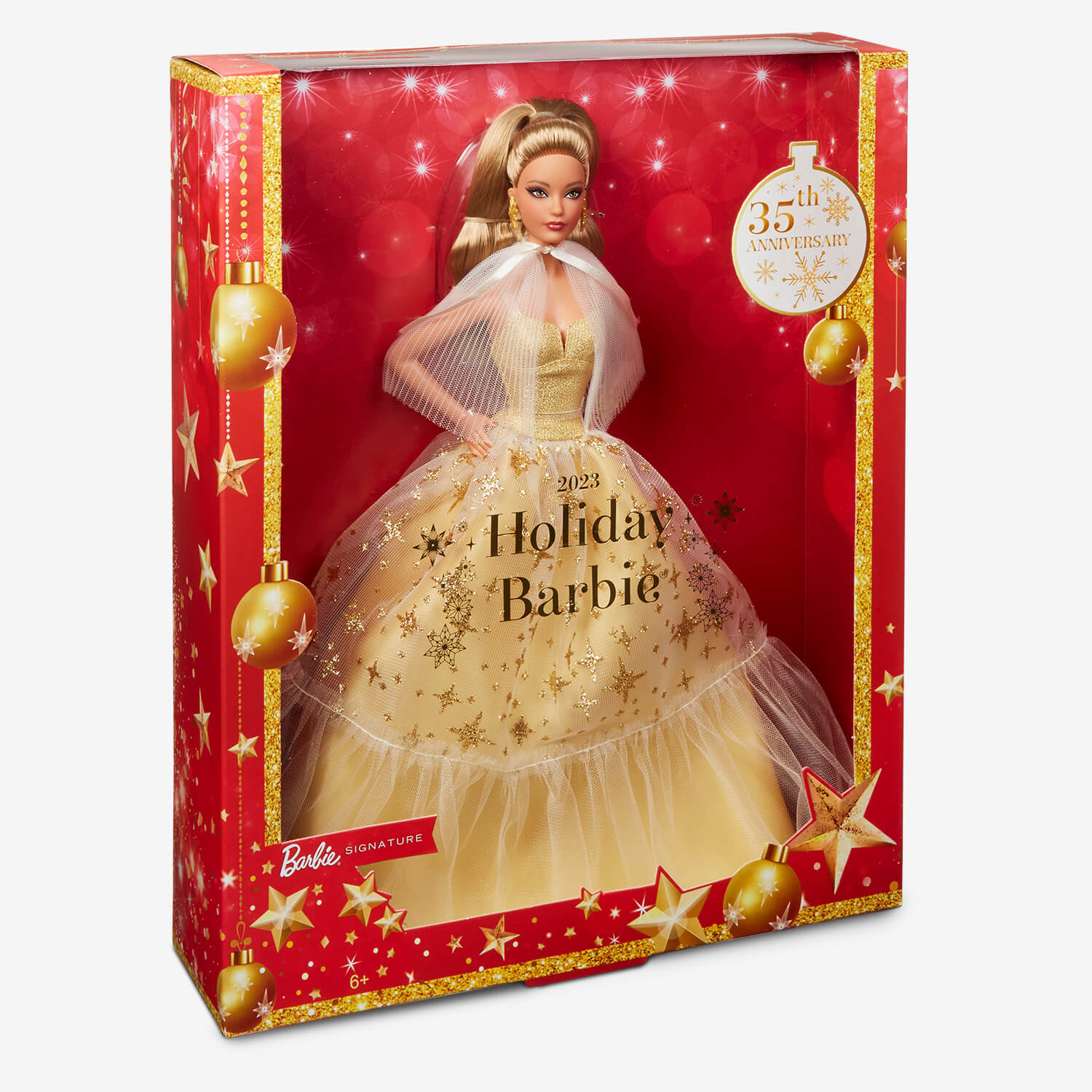 2023 Holiday Barbie Signature Doll for 35th Anniversary