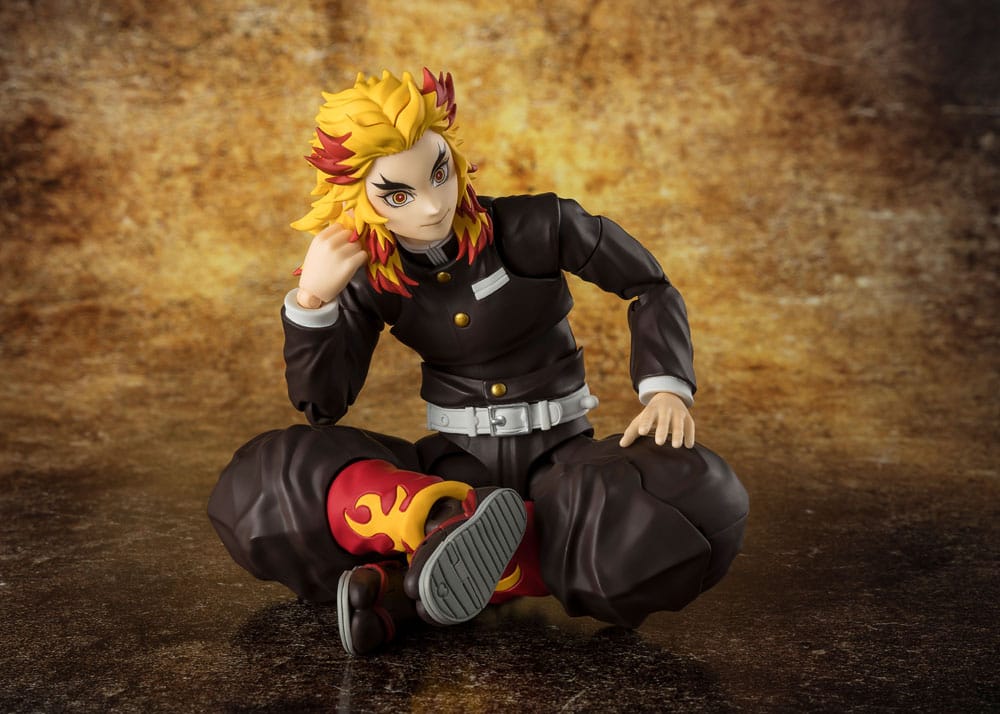 S.H.Figuarts 15cm Demon Slayer Kyojuro Rengoku Action Figure