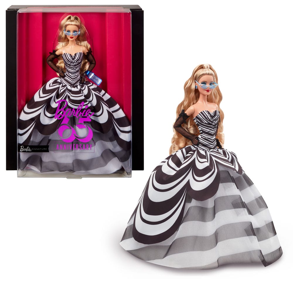 Barbie Signature Blonde Hair 65th Anniversary Collectible Doll