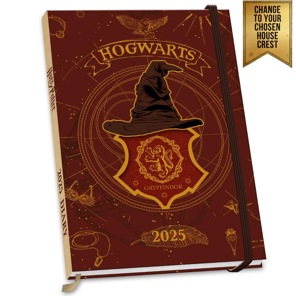 2025 Harry Potter-themed A5 Hardcover Weekly View Diary