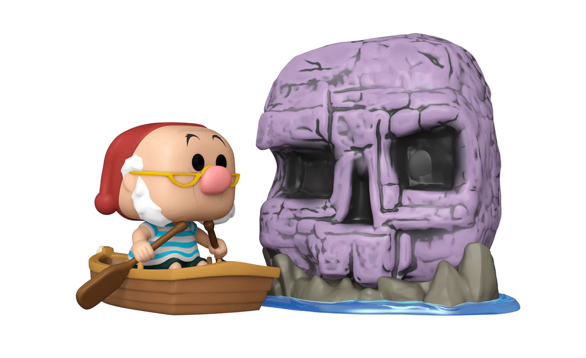 Exclusive Disney Peter Pan Smee with Skull Rock Funko Pop Vinyl Collectible Figure