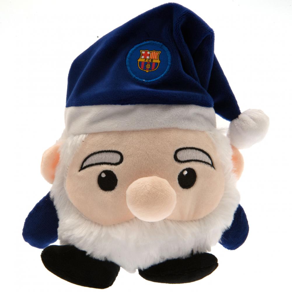 Futuristic Collectible FC Barcelona Santa Plush Toy