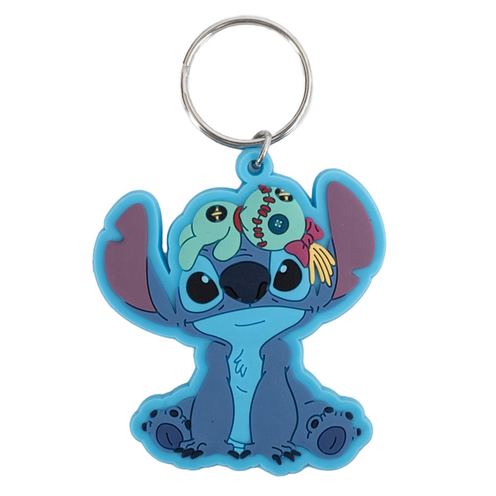 Lilo & Stitch Scrump Character-Themed PVC Keychain Keyring