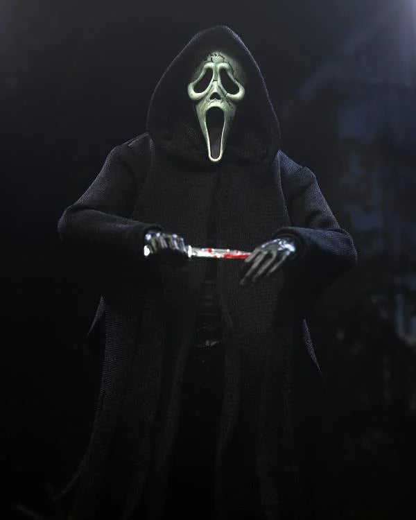 NECA Ghost Face Inferno 7-Inch Ultimate Collectible Action Figure for Horror Enthusiasts