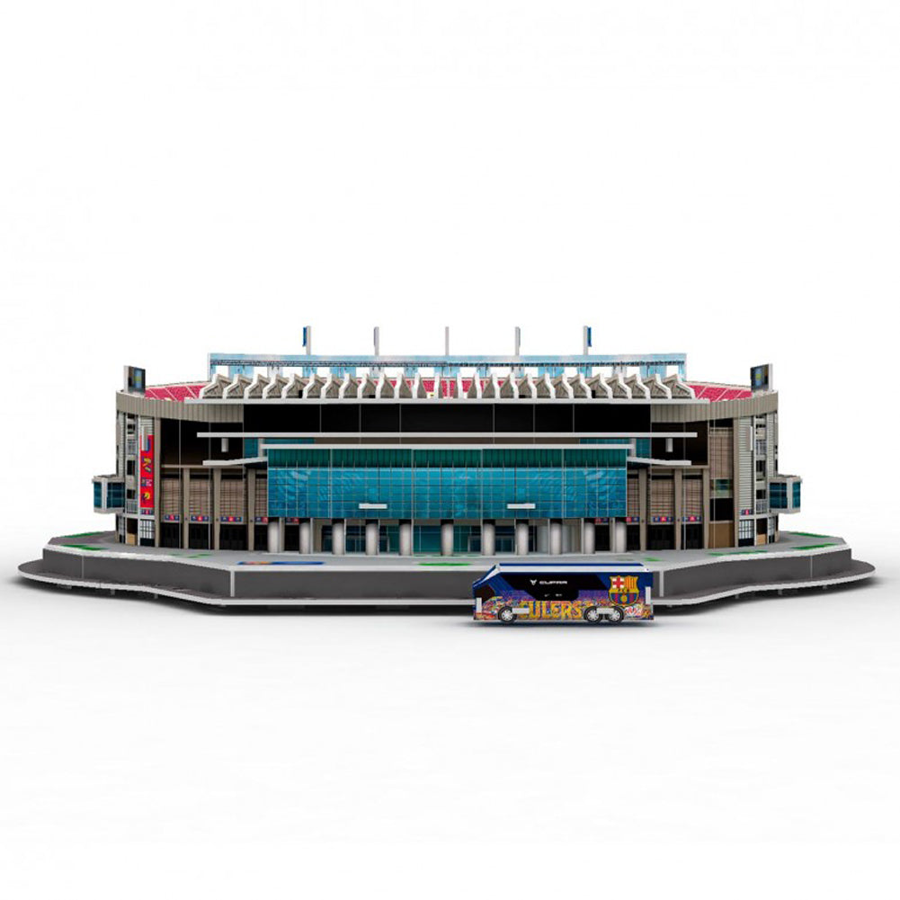 3D Puzzle of FC Barcelona's Iconic Camp Nou Stadium