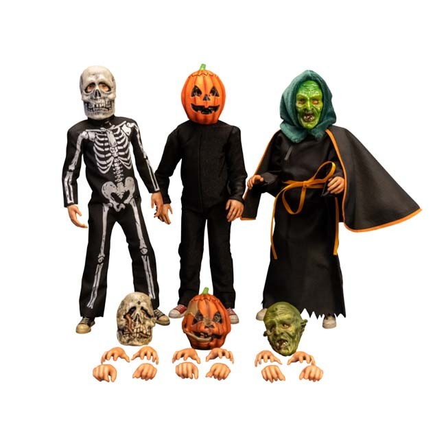 Collectible 1/6 Scale Halloween 3: Season of The Witch Trick or Treater Action Figure Set (3 Figures)