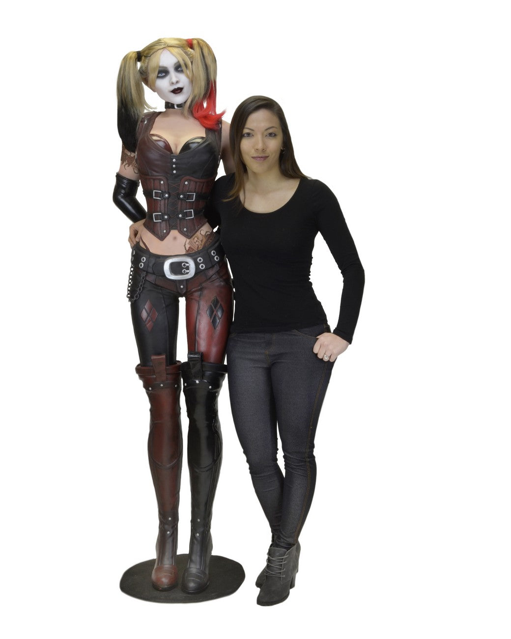 NECA Full - Size Foam Replica Collectible of Harley Quinn from Batman Arkham City