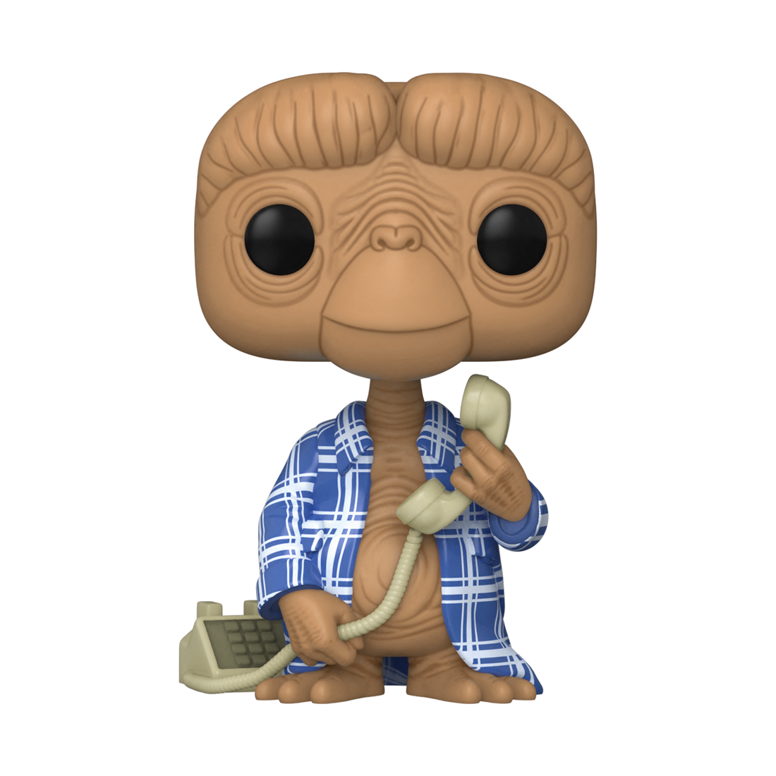 Funko Pop! Vinyl Collectible Figurine of E.T. the Extra - Terrestrial Wearing Flannel