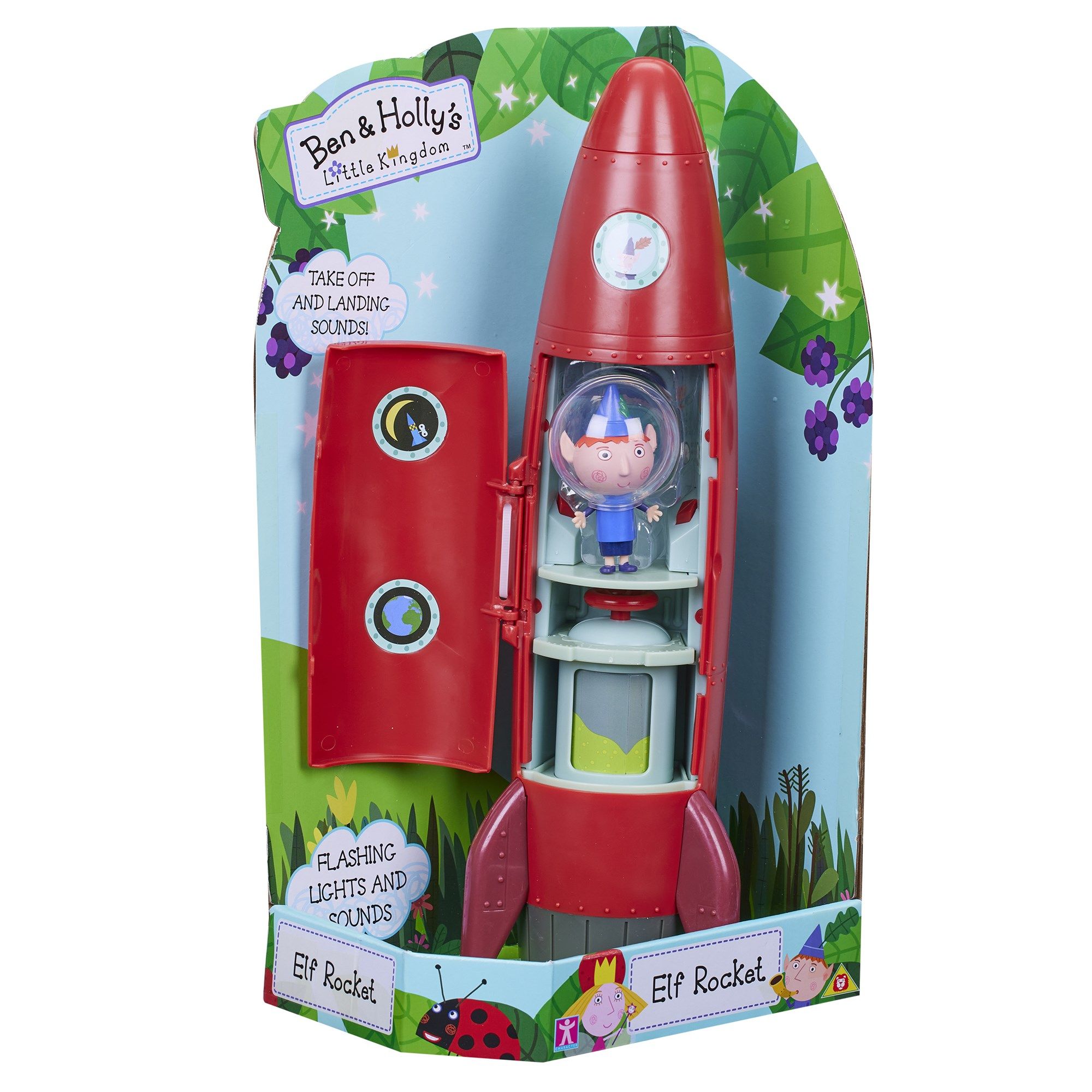 Ben & Holly's Magical Elf Rocket with Flashing Light and Sounds
