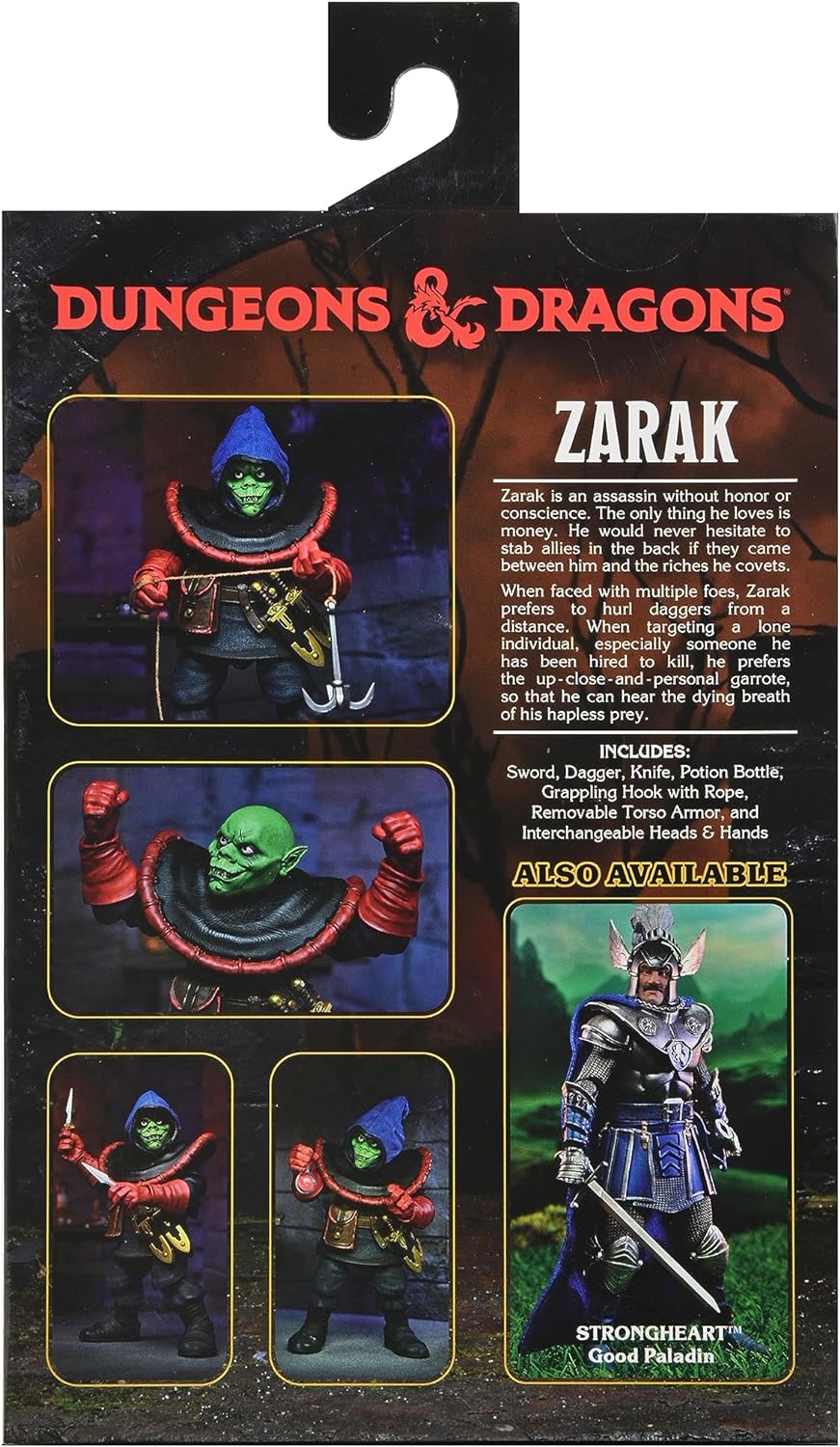 NECA 7-Inch Scale Ultimate Dungeons & Dragons Zarak Action Figure