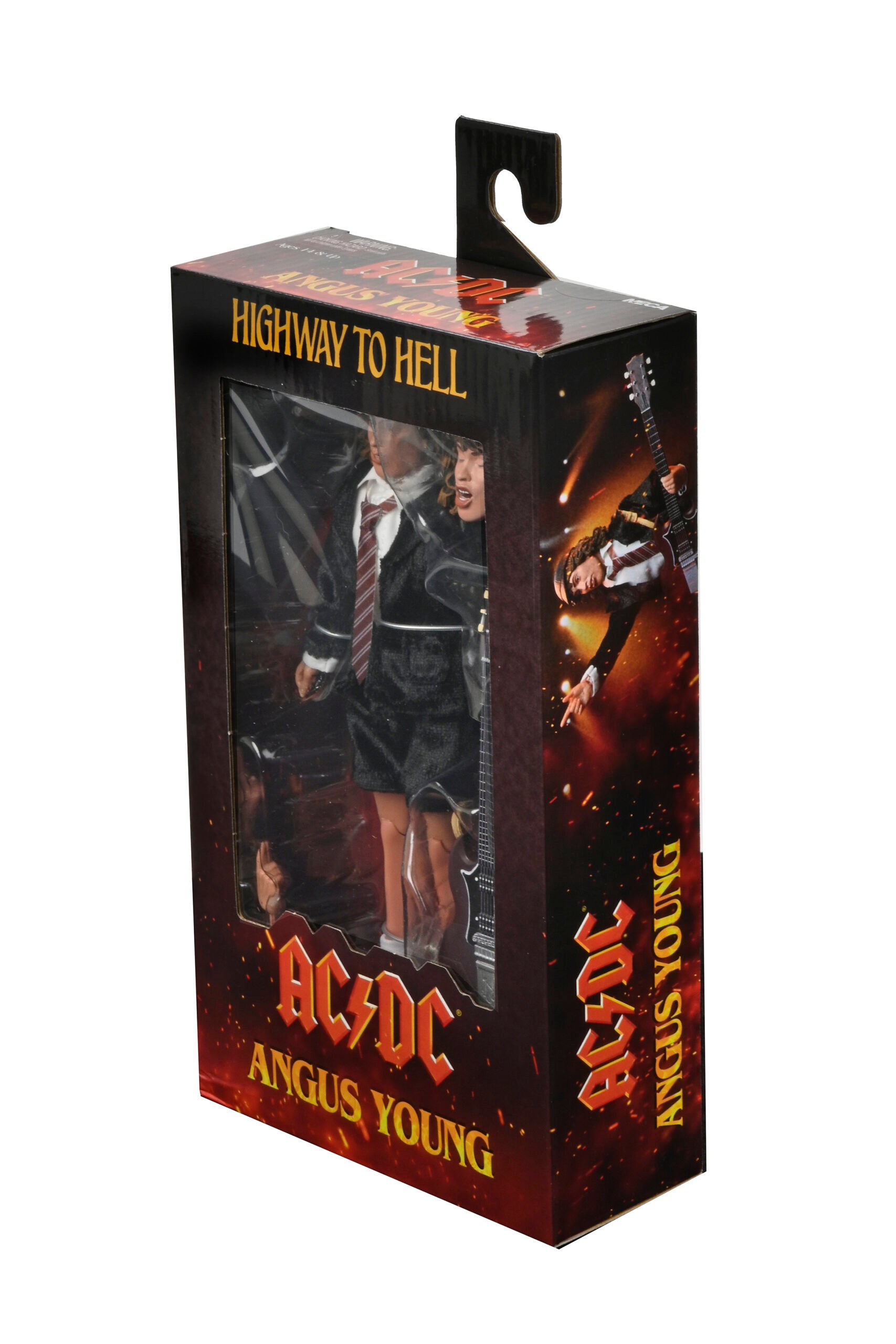 NECA Collectible 8 - Inch Clothed Angus Young Action Figure Inspired by AC/DC's Highway To Hell