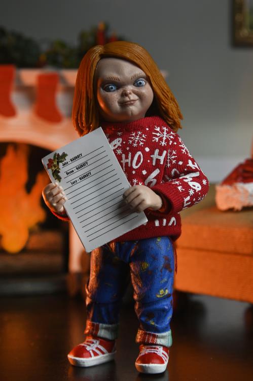 NECA Ultimate 7-Inch Chucky Action Figure (Holiday Edition) from TV Series