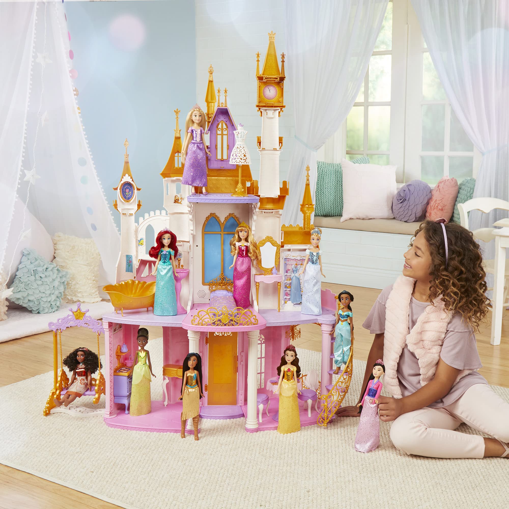Disney Princess Dollhouse - The Ultimate Celebration Castle for Little Disney Fans