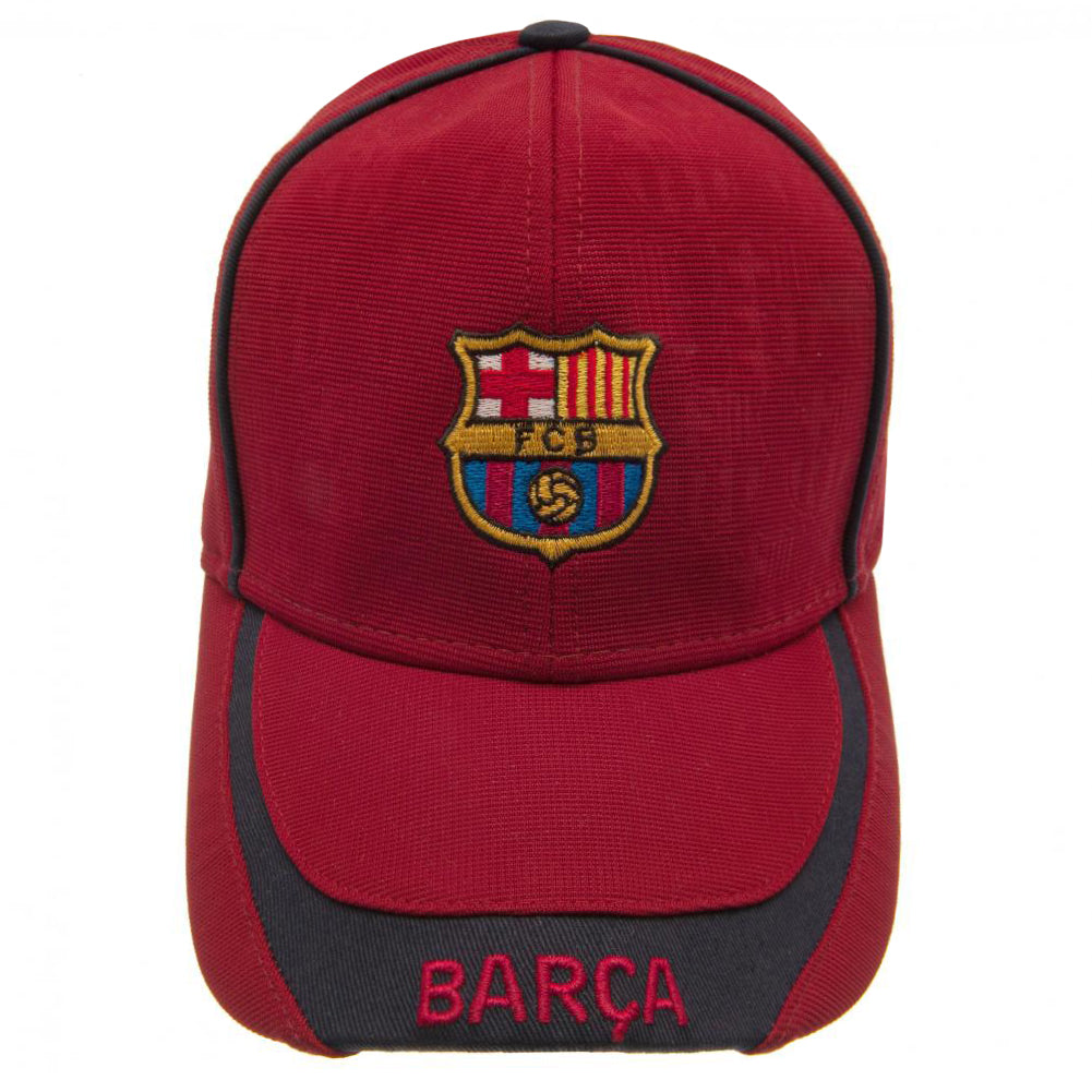 FC Barcelona Embellished Debossed Baseball Cap for Adults