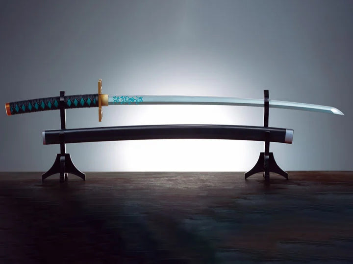 Authentic Demon Slayer Kimetsu no Yaiba Proplica Replica of Muichiro Tokito's Nichirin Sword for Anime Fans