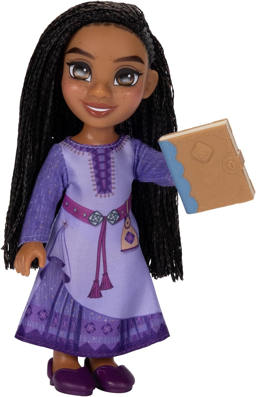 6-Inch Disney Wish Asha Collectible Doll with Journal