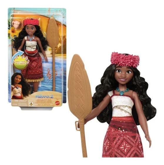 Disney Moana 2 Singing Fashion Adventure Doll with Fun Accessories