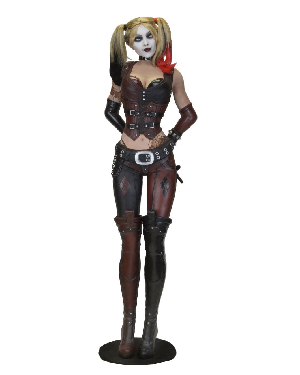 NECA Full - Size Foam Replica Collectible of Harley Quinn from Batman Arkham City