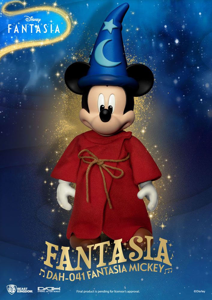 1/9 Scale Disney Classic Dynamic Action Heroes Mickey Fantasia Action Figure - Inspired by 'The Sorcerer's Apprentice'