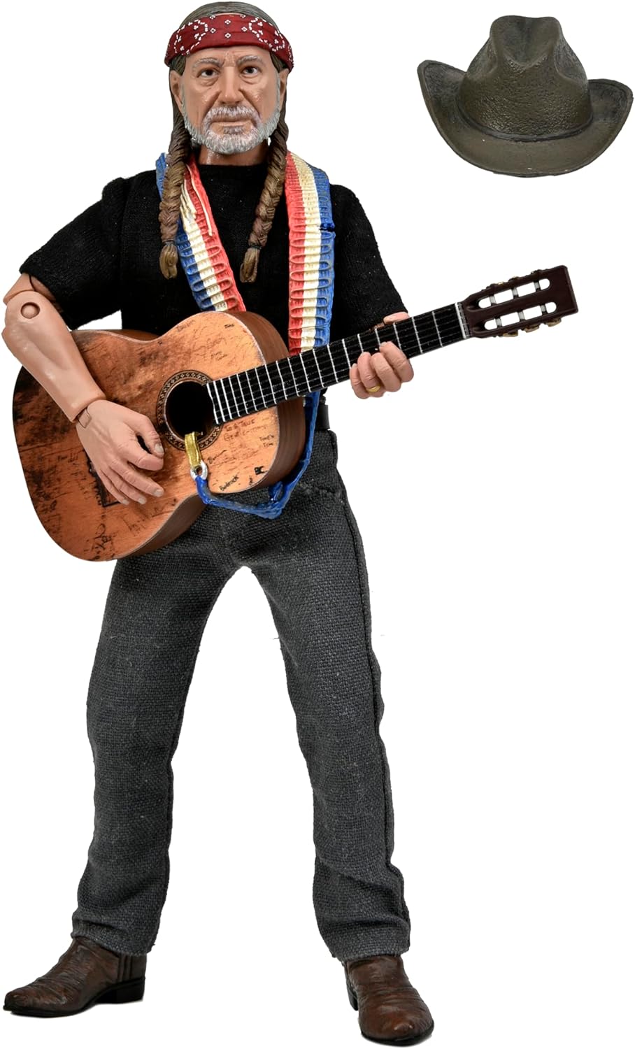 NECA 8 - Inch Clothed Willie Nelson Licensed Action Figure