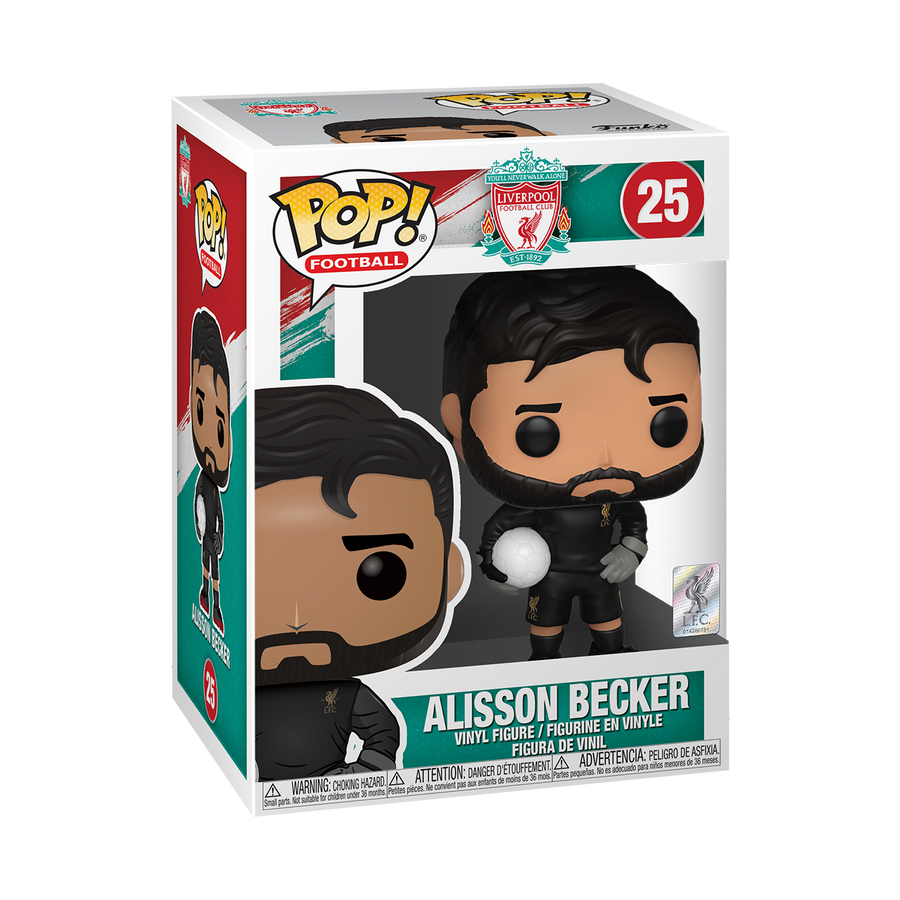 Collectible Liverpool Alisson Becker Football Themed Pop! Vinyl Figurine