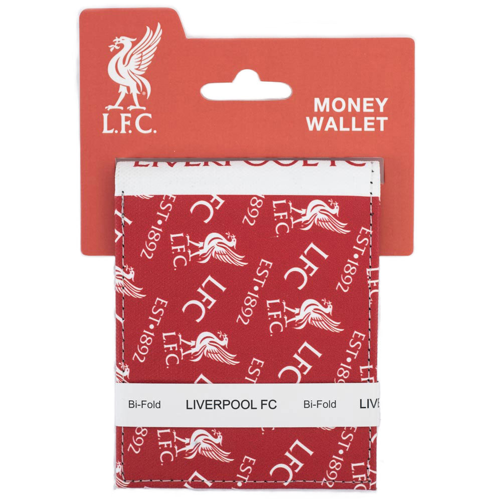 Vibrant Liverpool Multi - Icon Colored Canvas Bi - fold Wallet