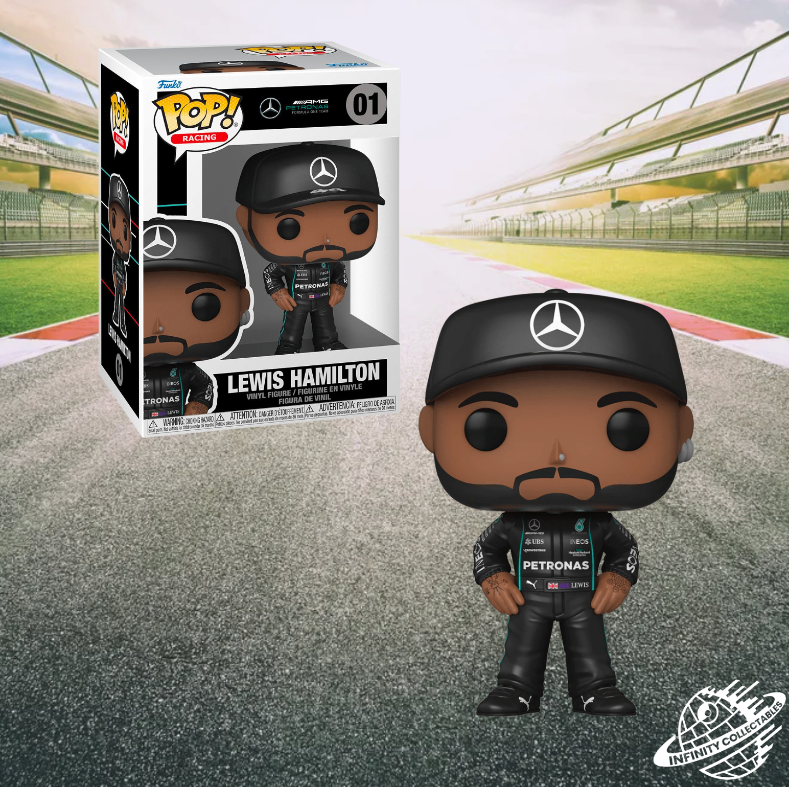 Funko Collectible Lewis Hamilton Formula 1 Racing Vinyl Figure