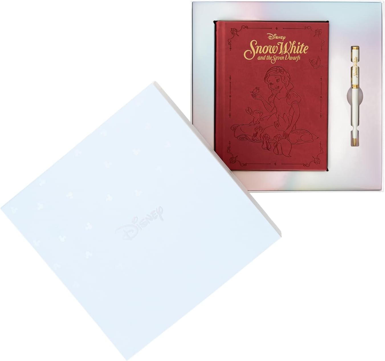 Disney Snow White Themed A5 Notebook Set with Pen and Elegant Gift Box for Stationery Lovers